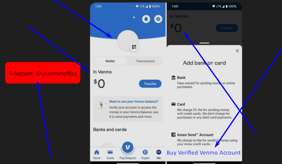 Buy Verified Venmo Account