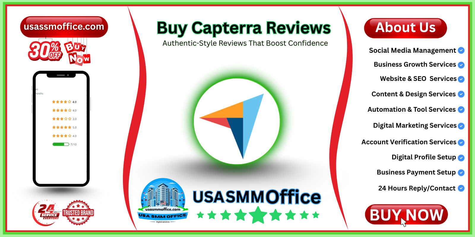 Buy Capterra Reviews