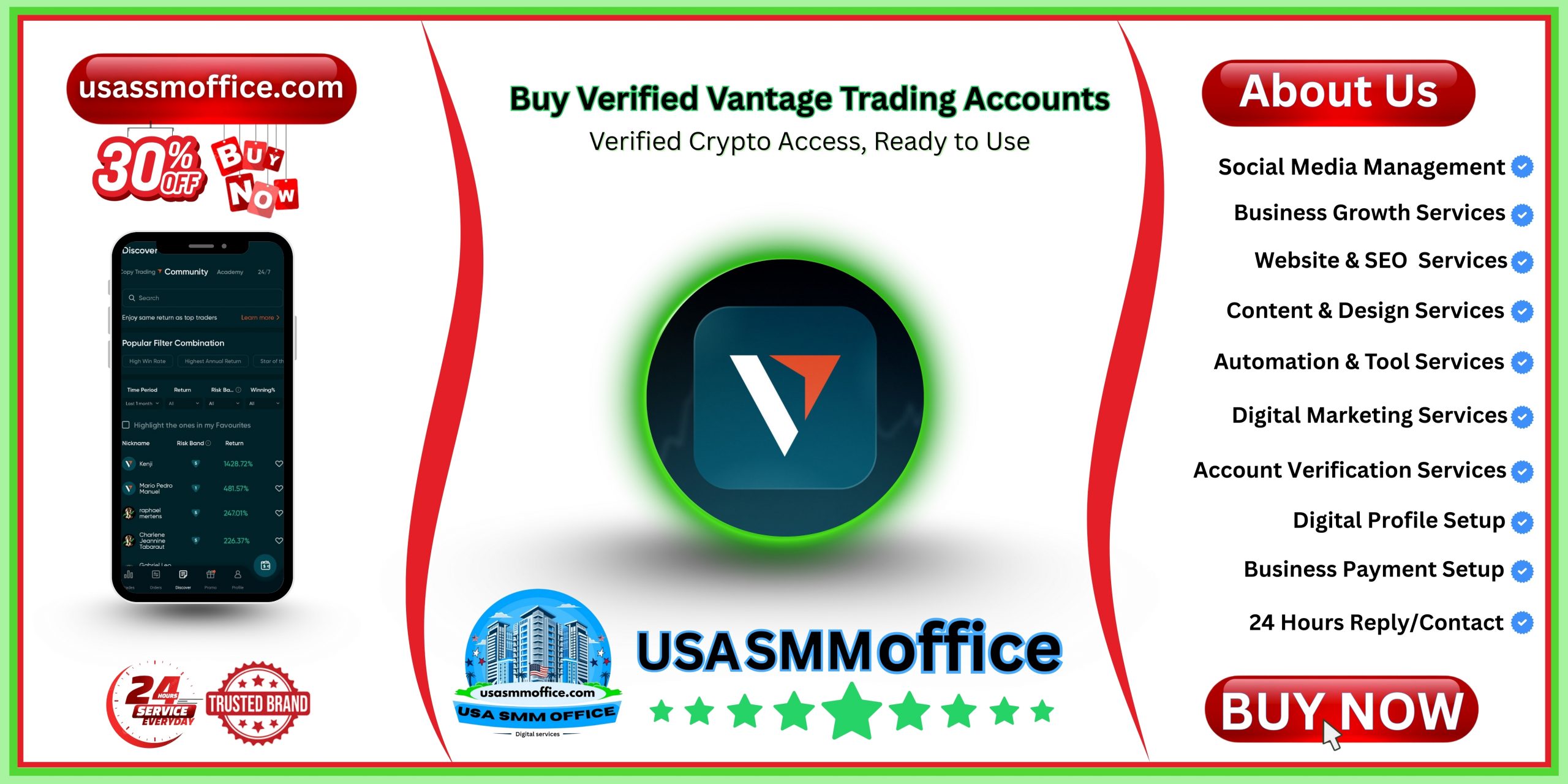 Buy Verified Vantage Trading Accounts