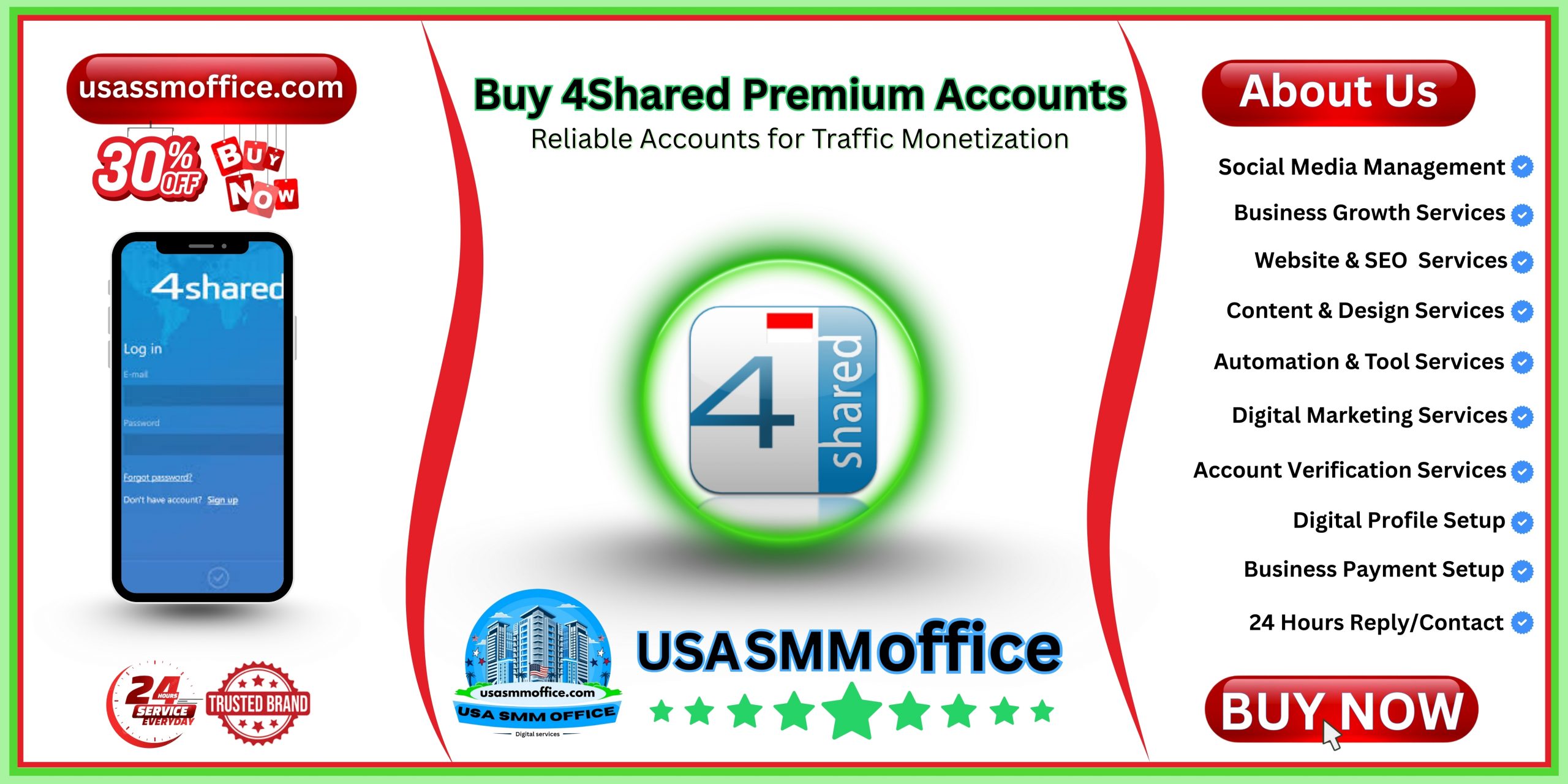 Buy 4Shared Premium Accounts