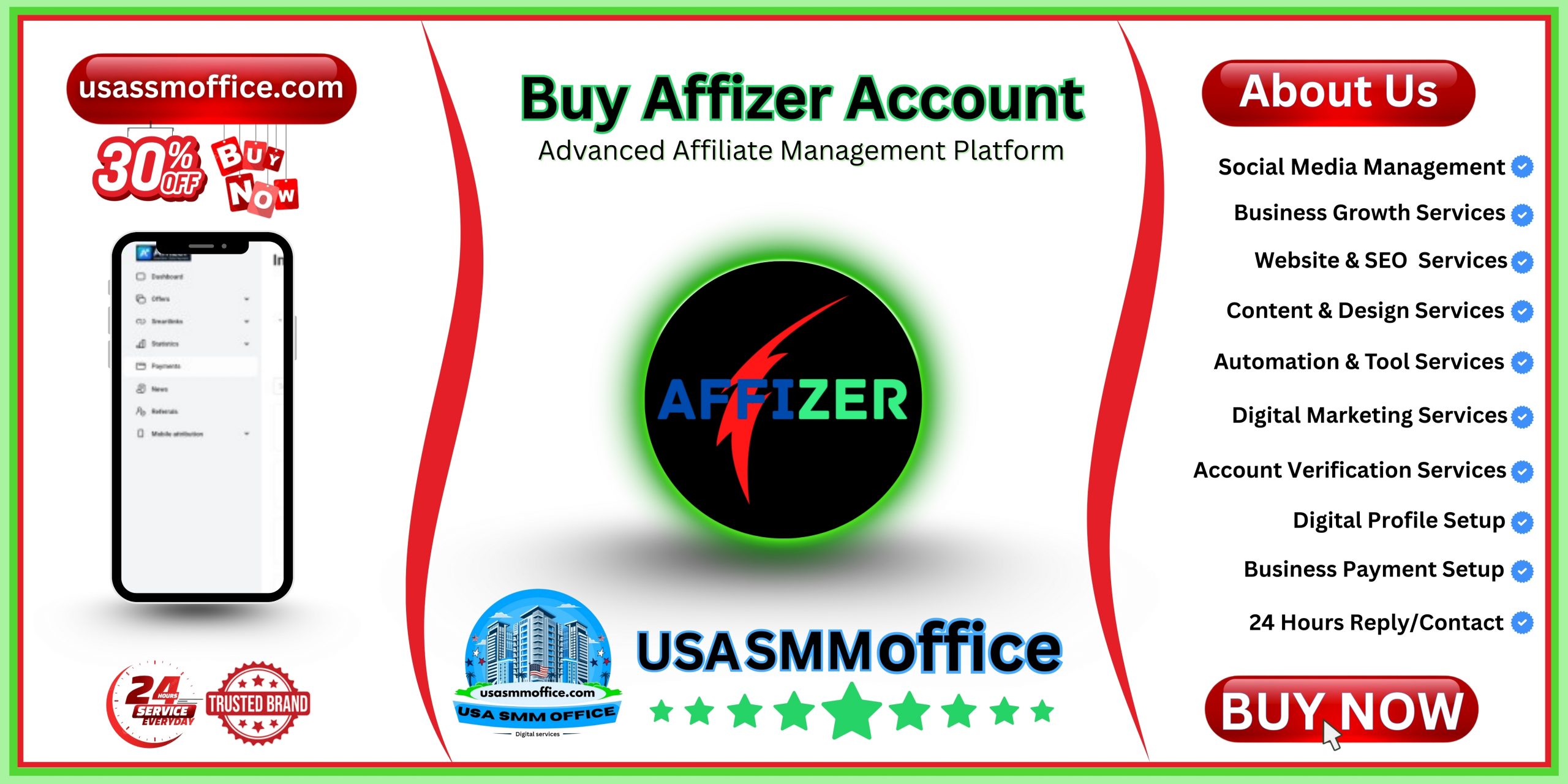 Buy Affizer Account