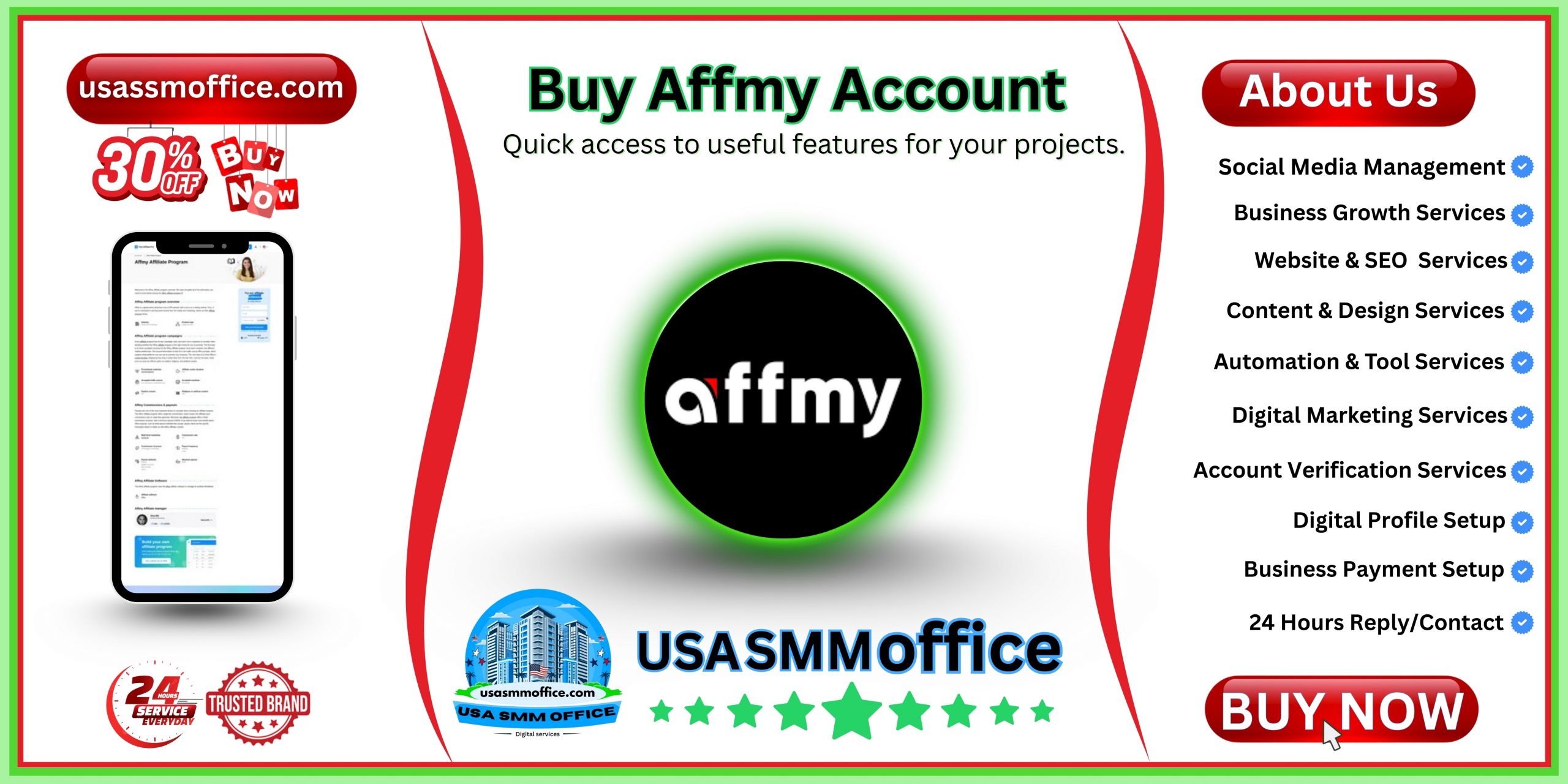 Buy Affmy Account