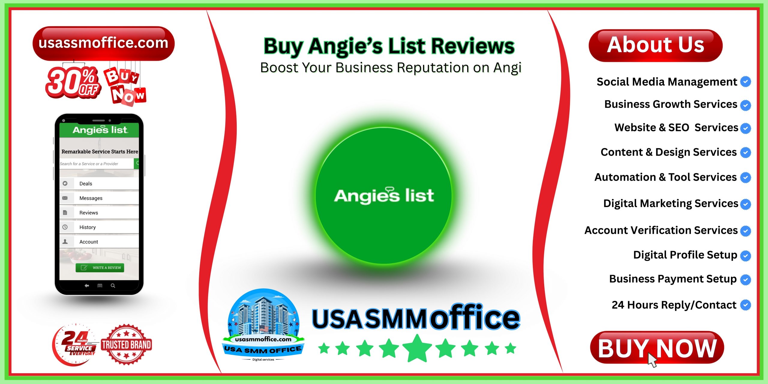 Buy Angie’s List Reviews