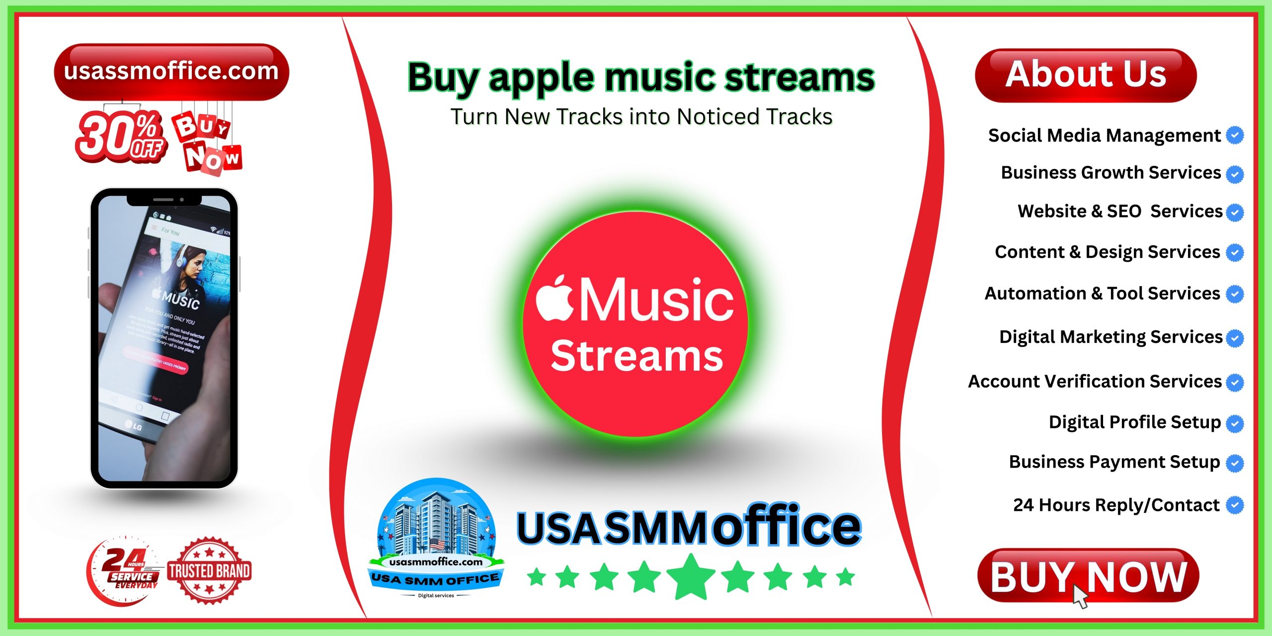 Buy apple music streams