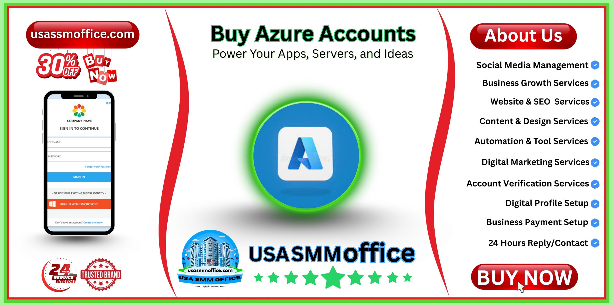 Buy Azure Accounts