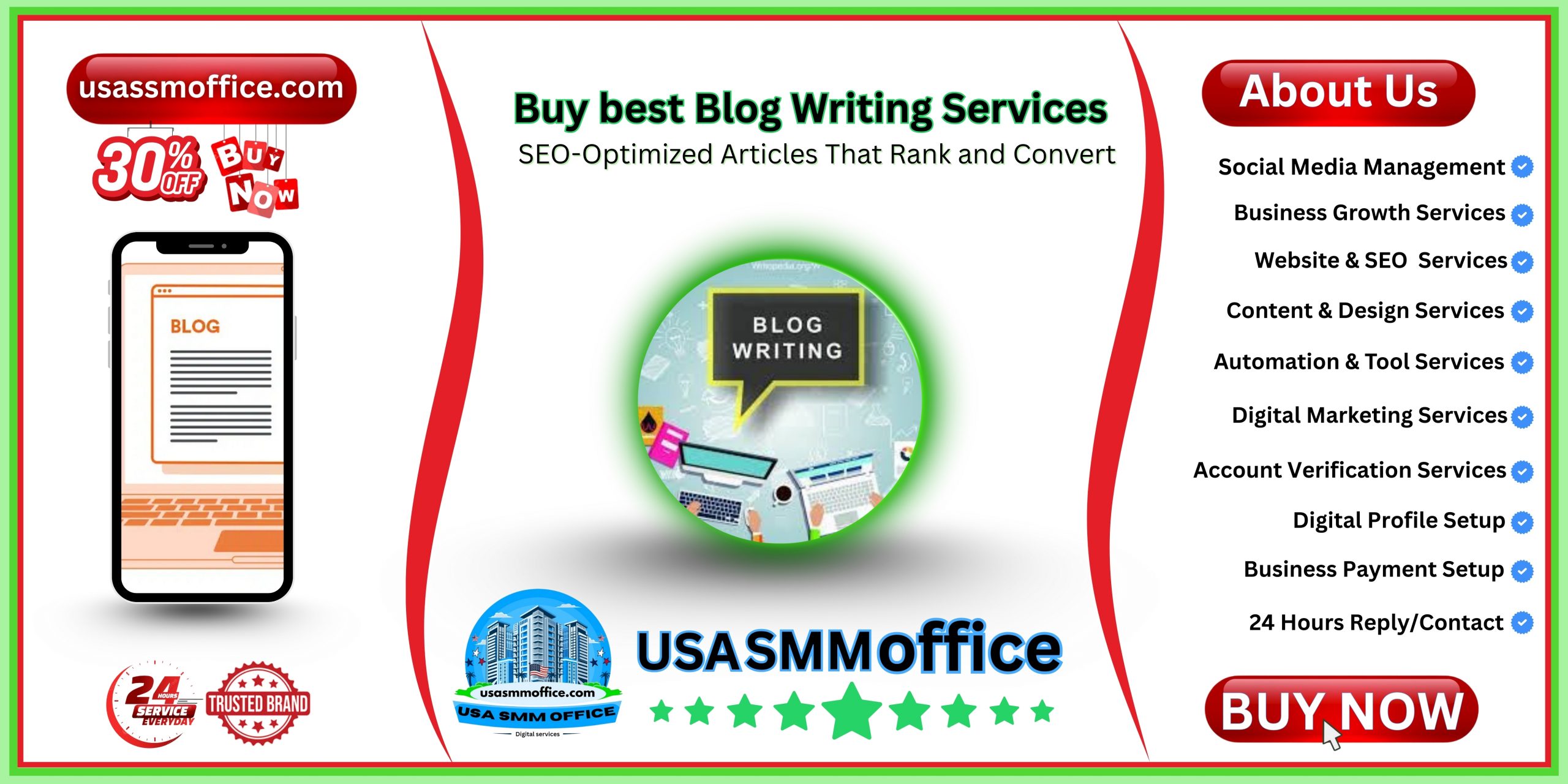 Buy best Blog Writing Services