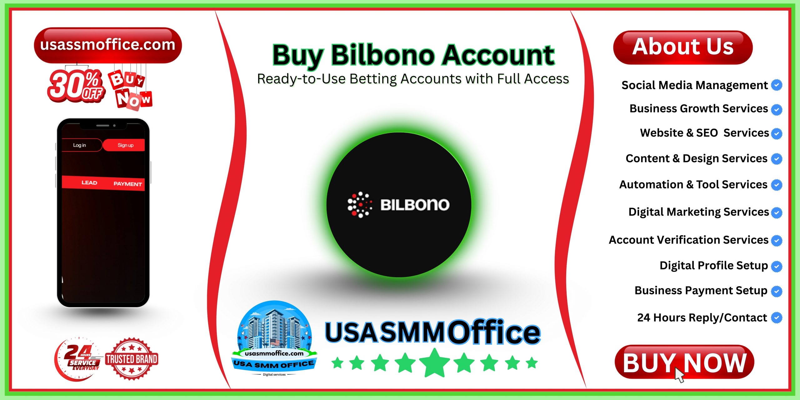 Buy Bilbono Account
