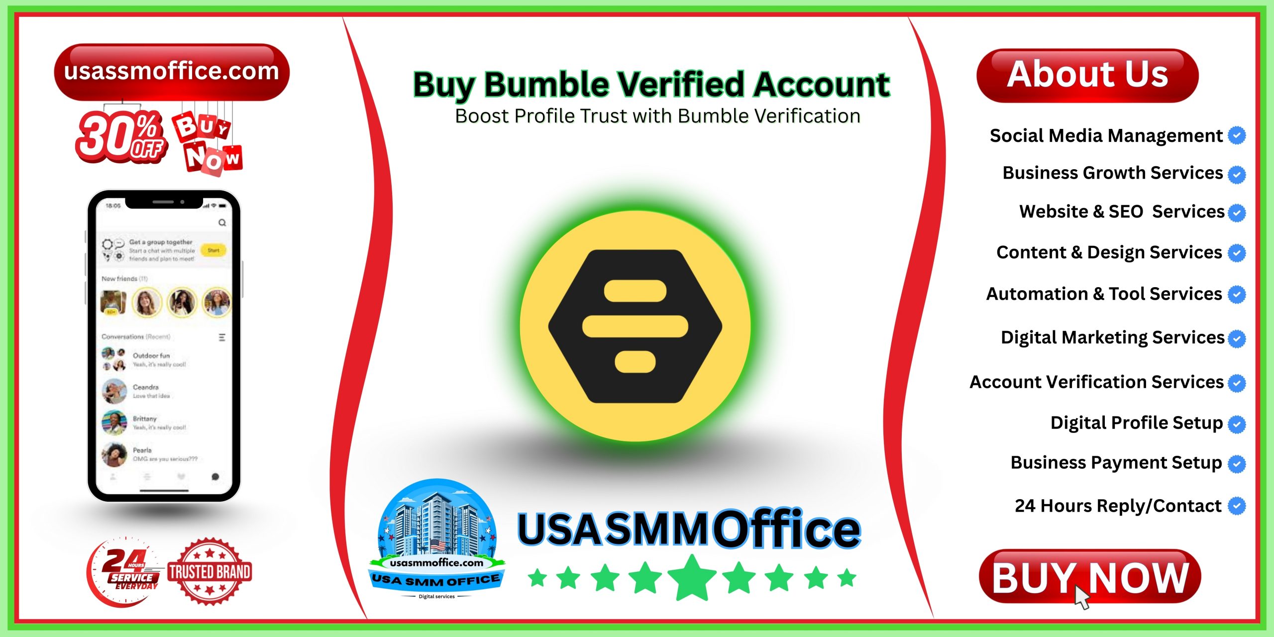 Buy Bumble Verified Account