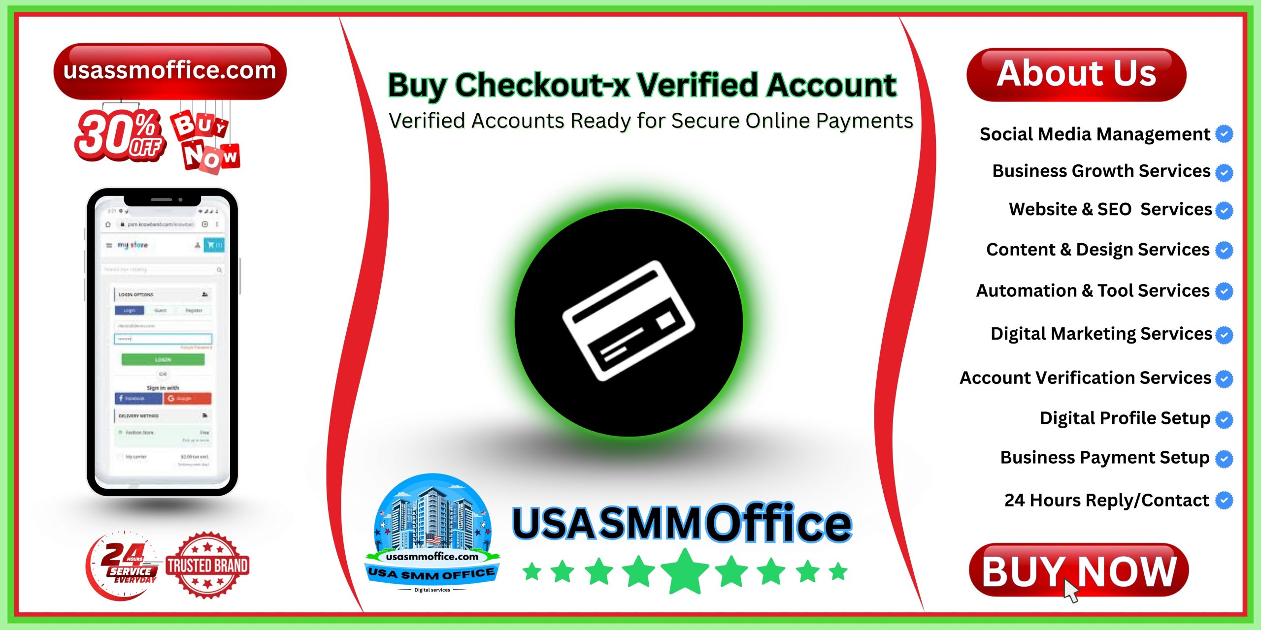 Buy Checkout-x Verified Account