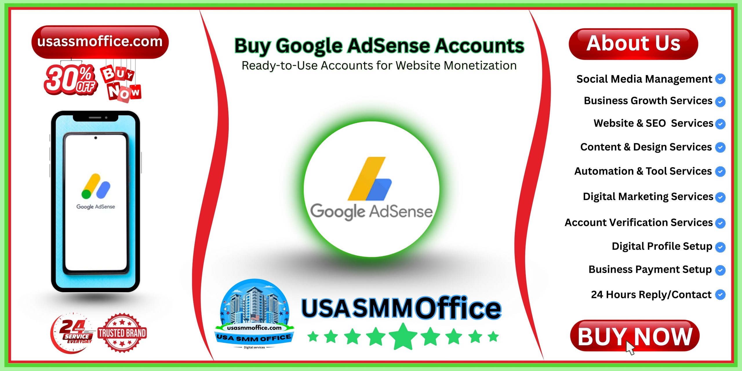 Buy Google AdSense Accounts