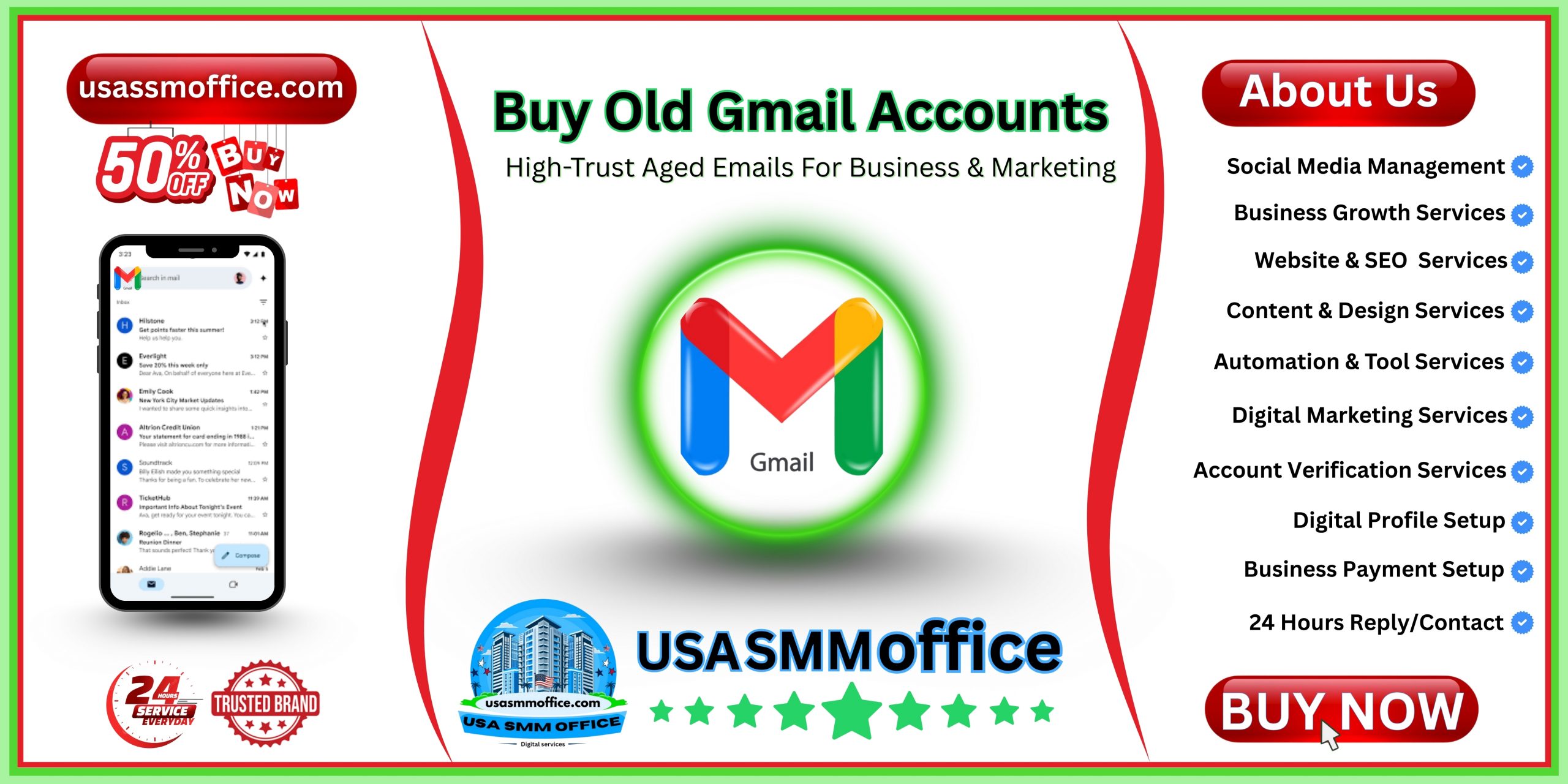 Buy Old Gmail Accounts