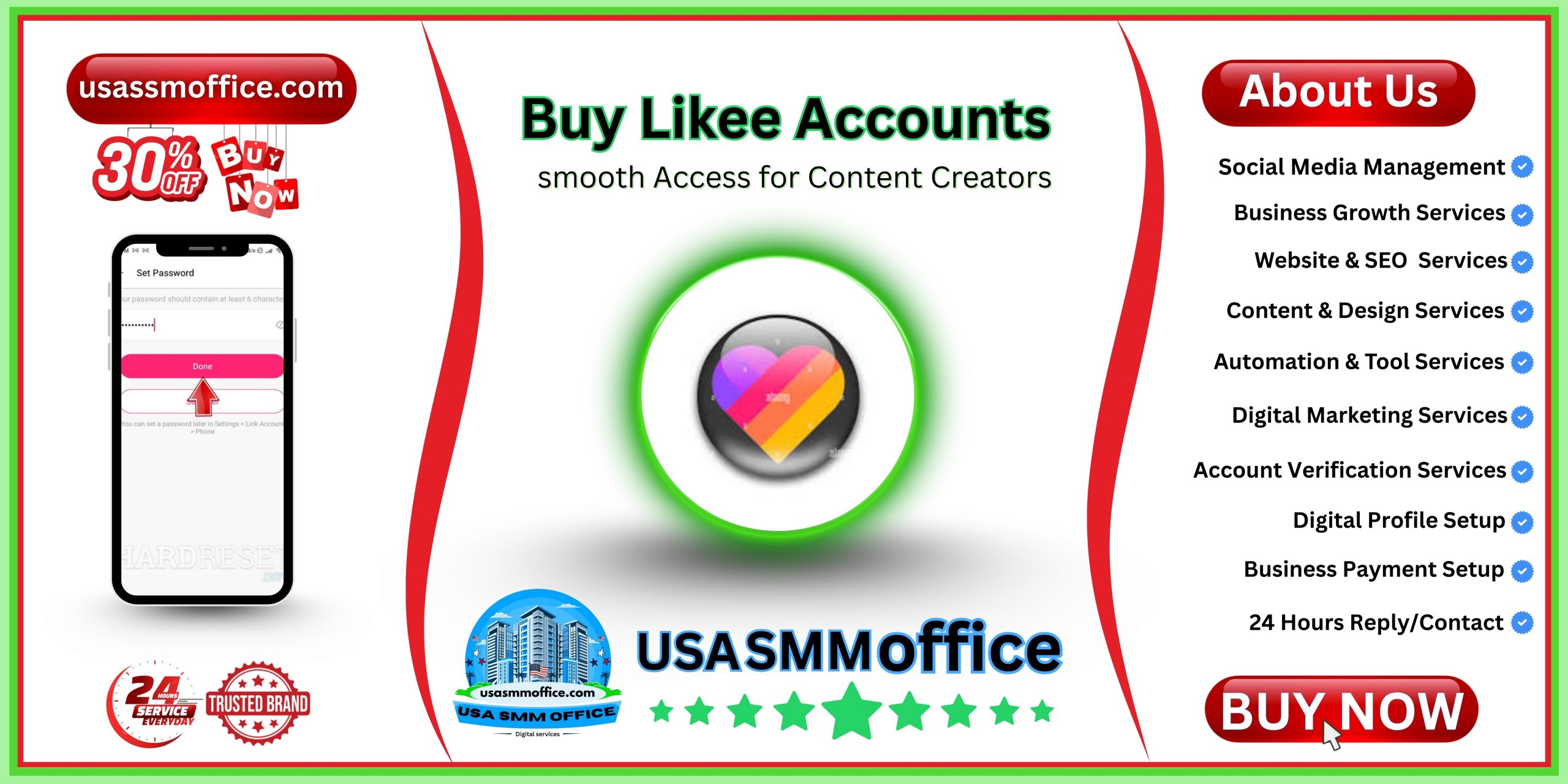 Buy Likee Accounts