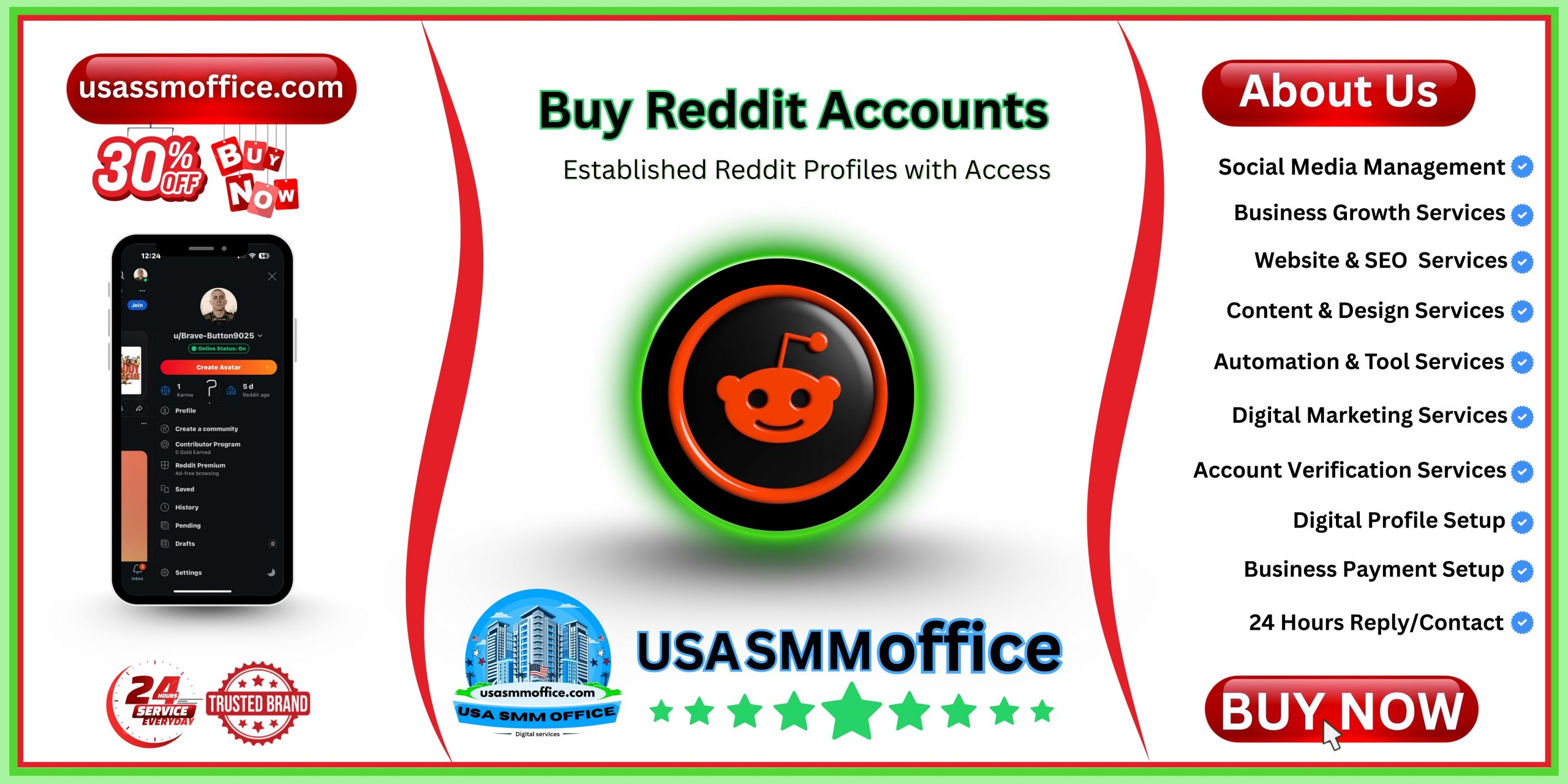 Buy Reddit Accounts