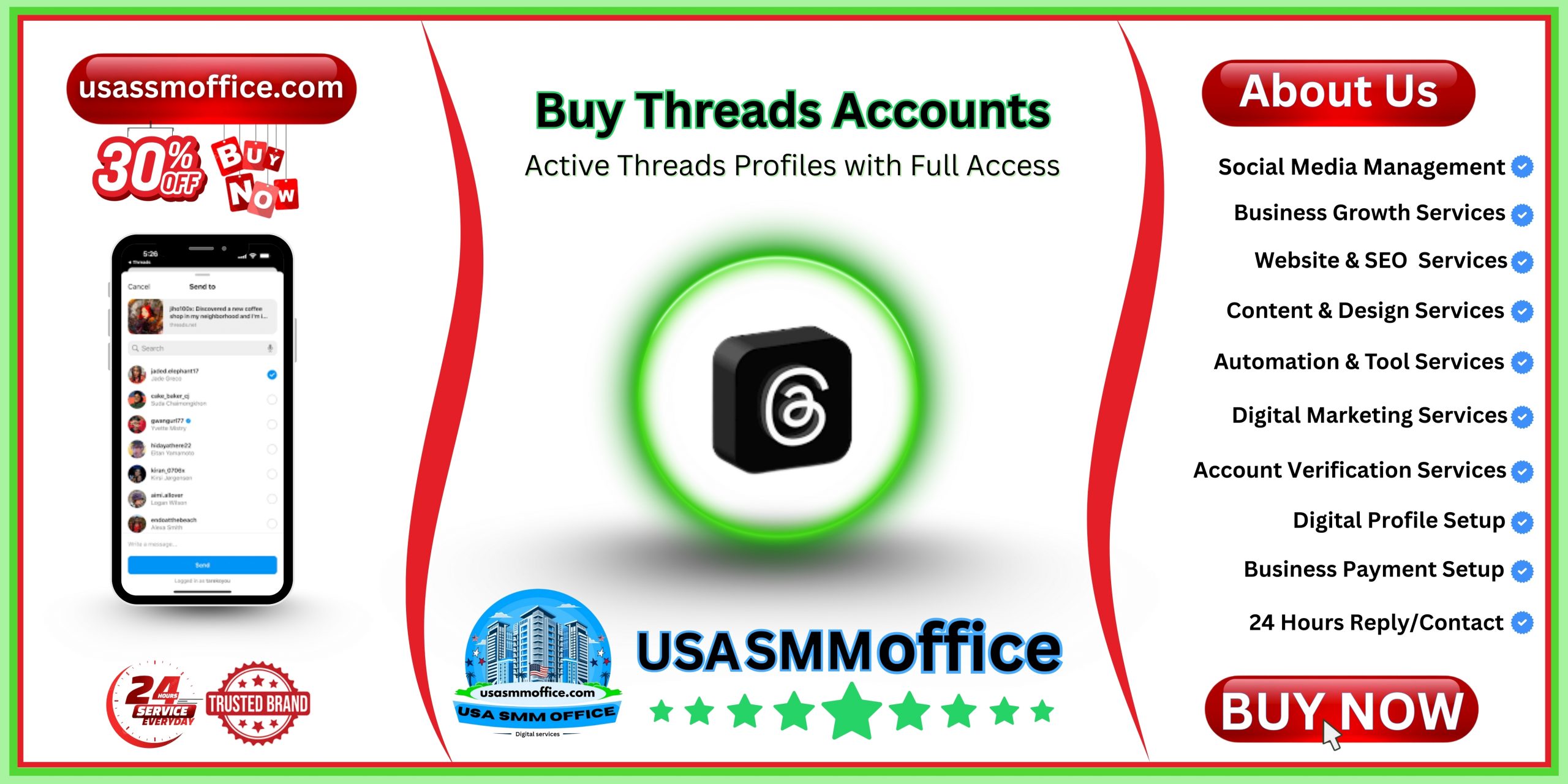 Buy Threads Accounts