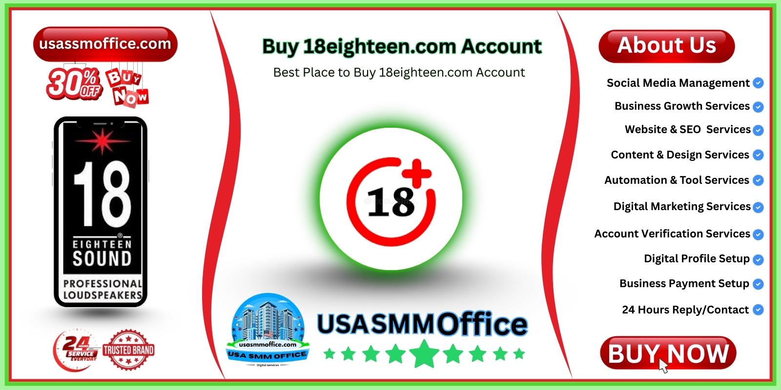 Buy 18eighteen.com Account