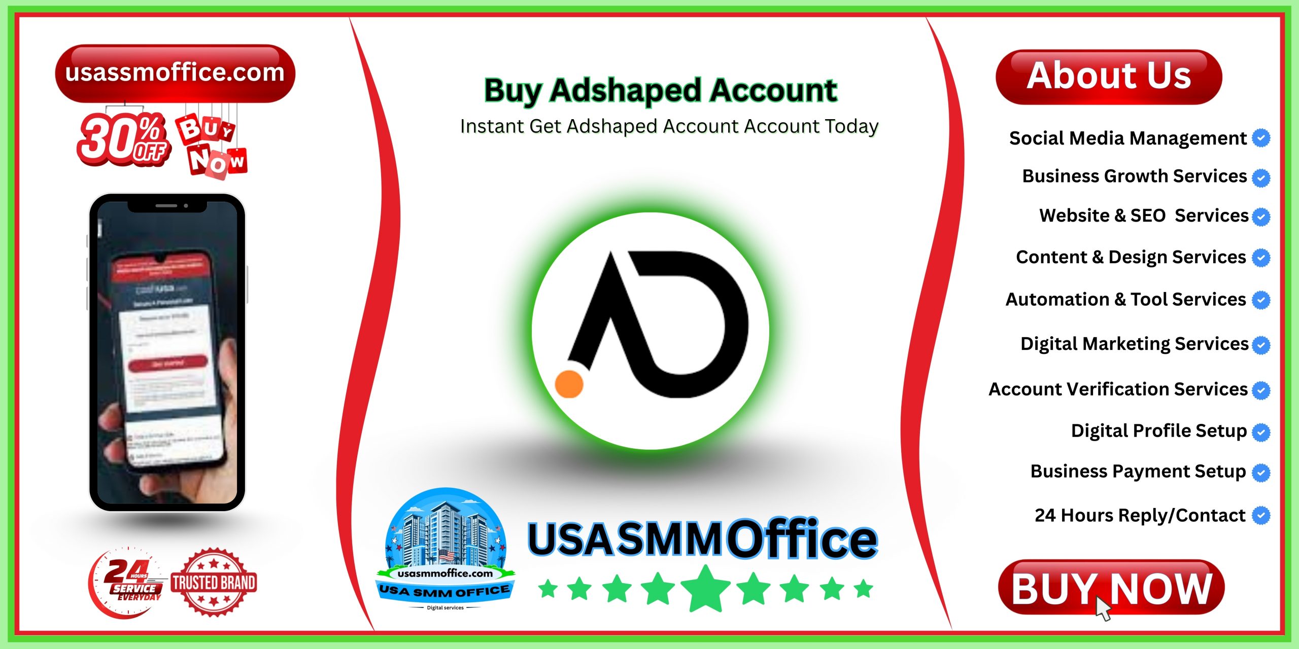 Buy Adshaped Account